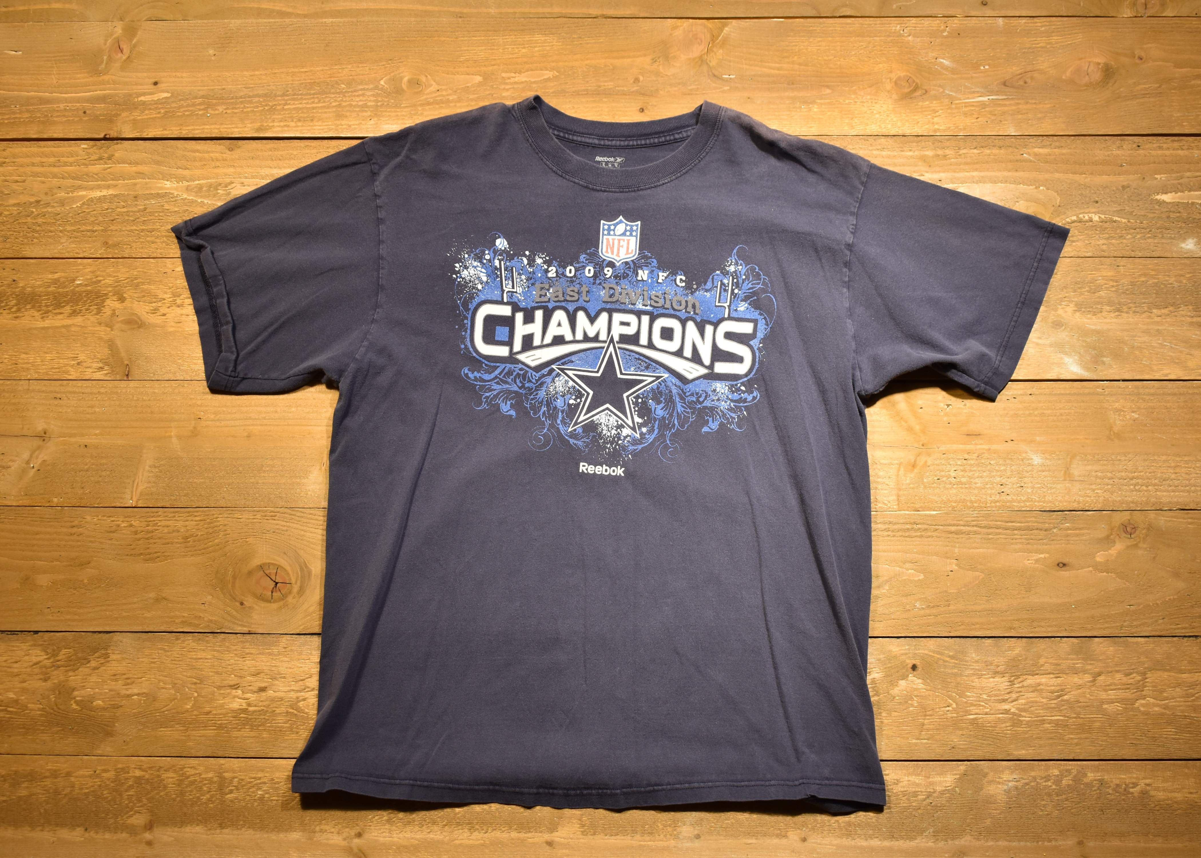 Men's T-shirt cowboys NFL football team medium Reebok used