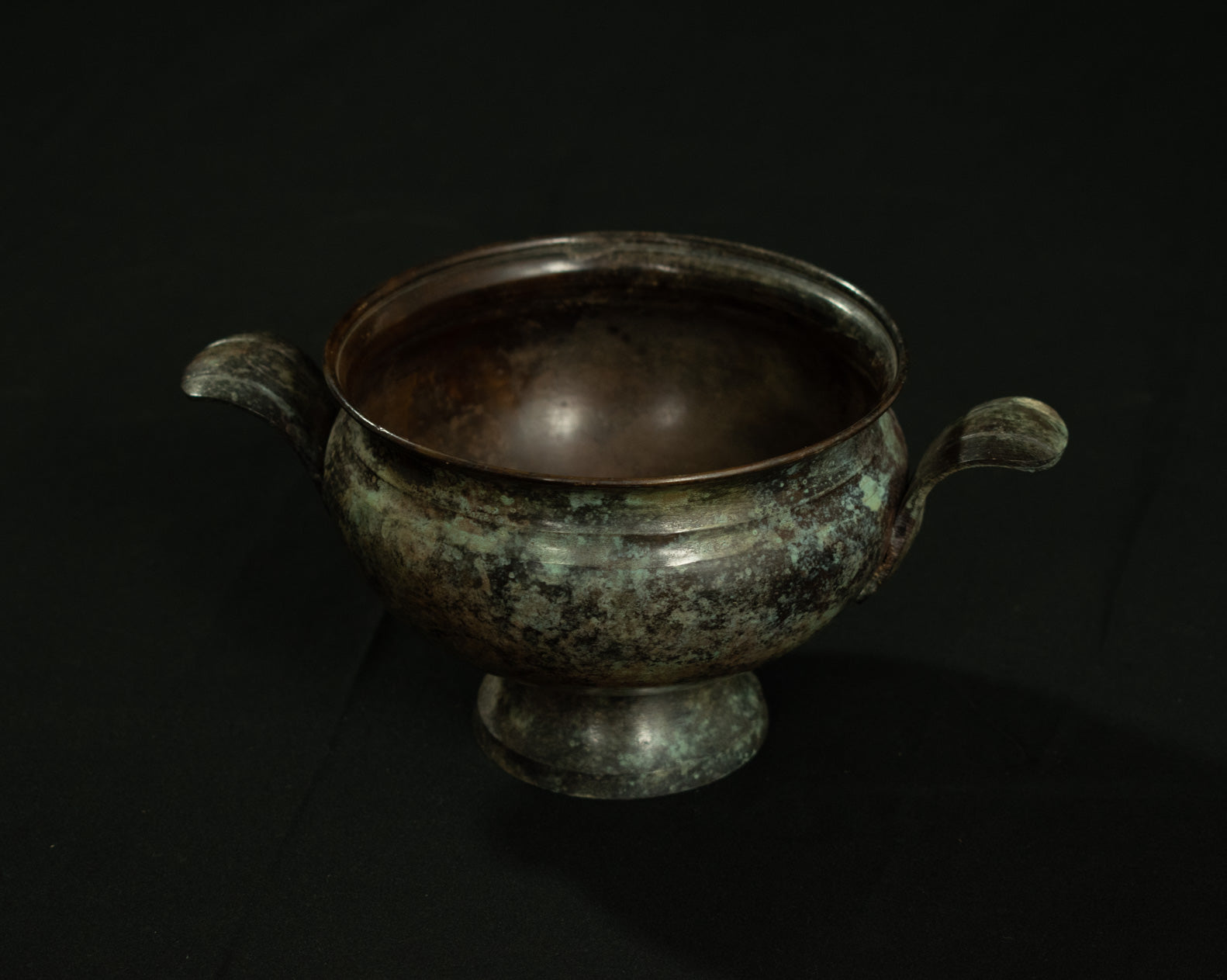 Small Metal Tin Bowl Used Vintage Used W 4 1/2In X L 8In