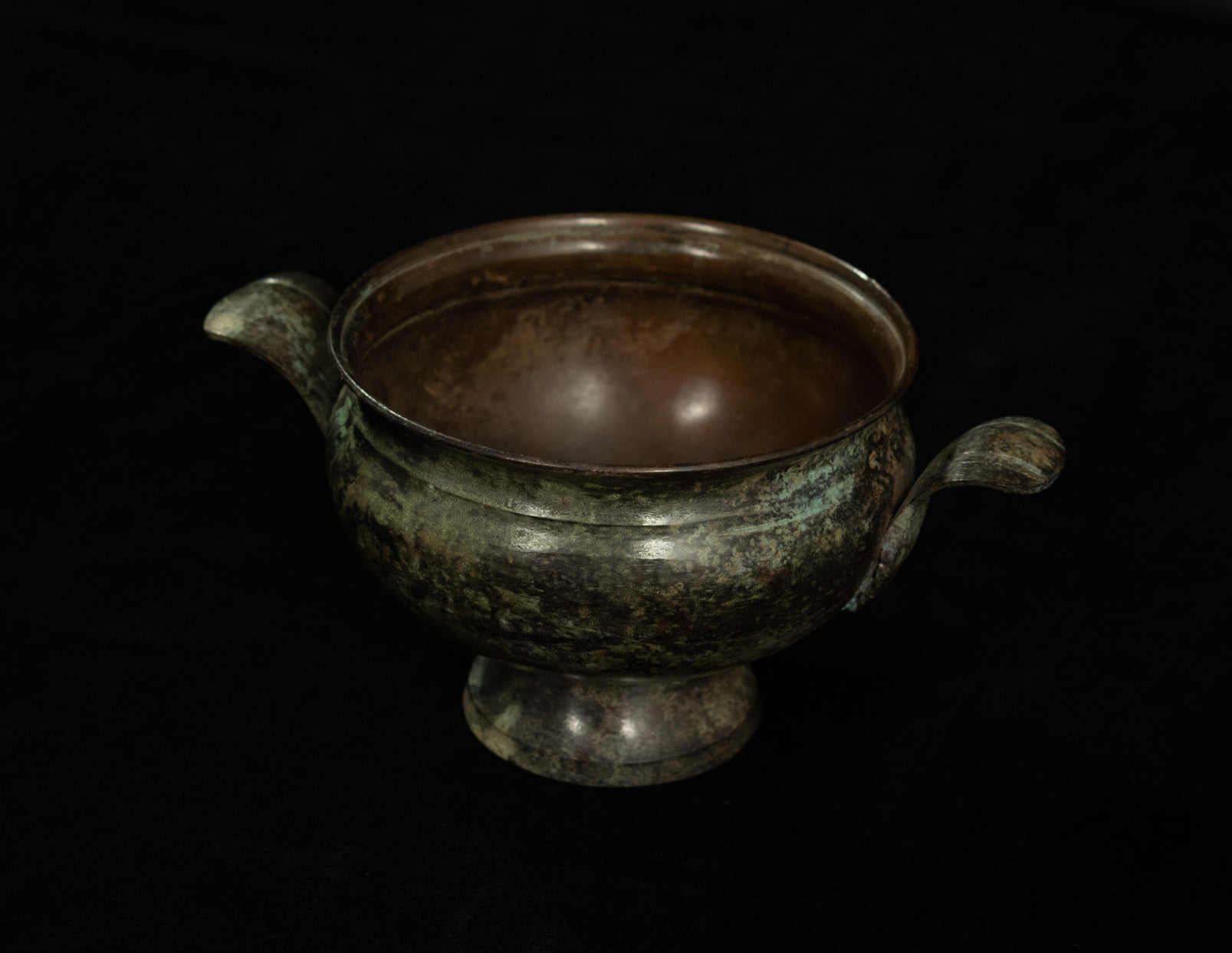 Small Metal Tin Bowl Used Vintage Used W 4 1/2In X L 8In