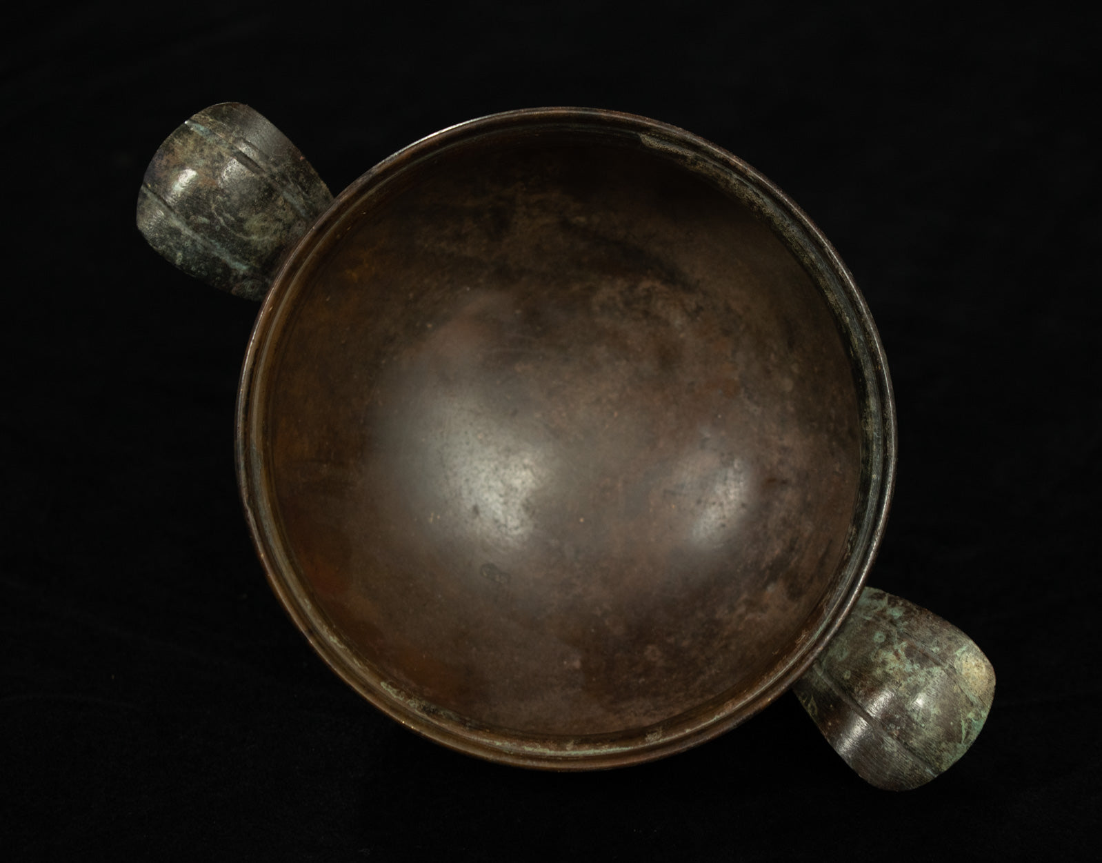 Small Metal Tin Bowl Used Vintage Used W 4 1/2In X L 8In