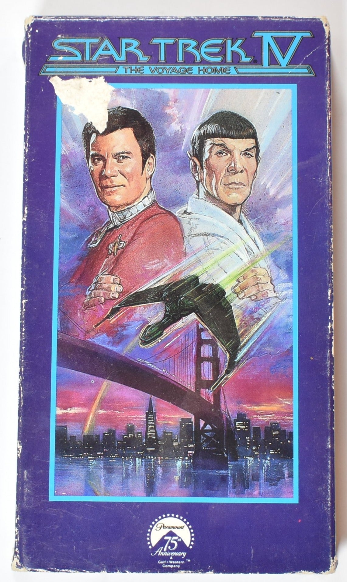 Star Trek IV The Voyage Home VHS Tape Movie used Paramount Films