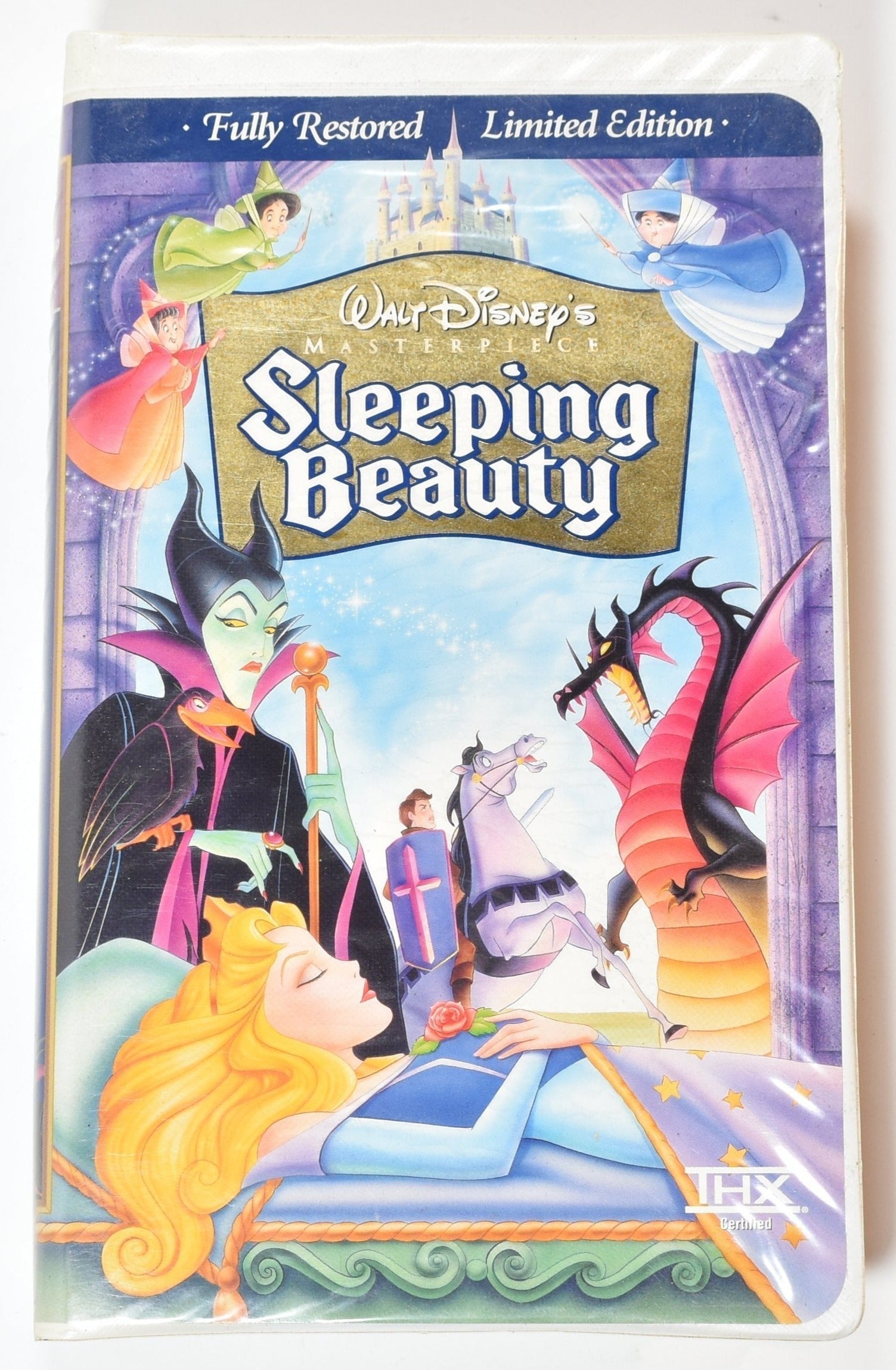 Sleeping Beauty Walt Disney Masterpiece VHS Tape used Movie
