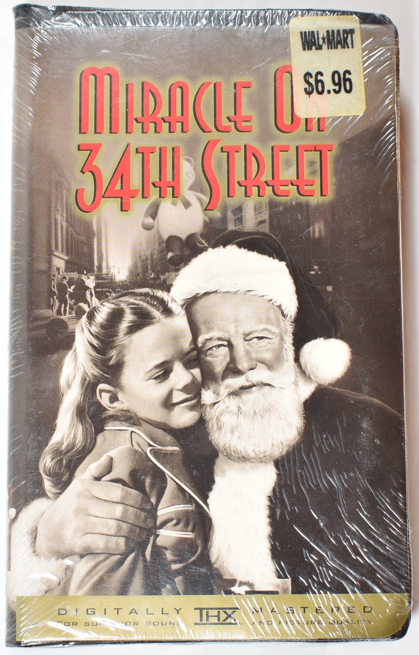 Miracle on 34th street Vhs tape movie NEW