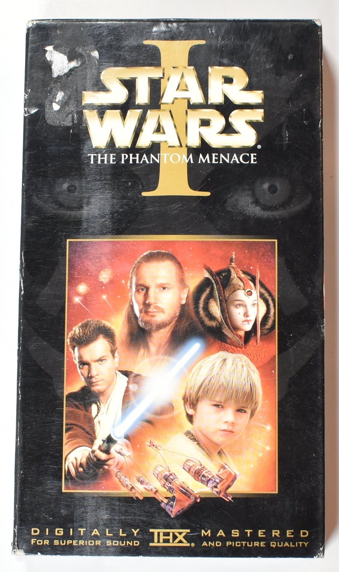 Star Wars episode 1 VHS Tape Movie The Phantom Menace used