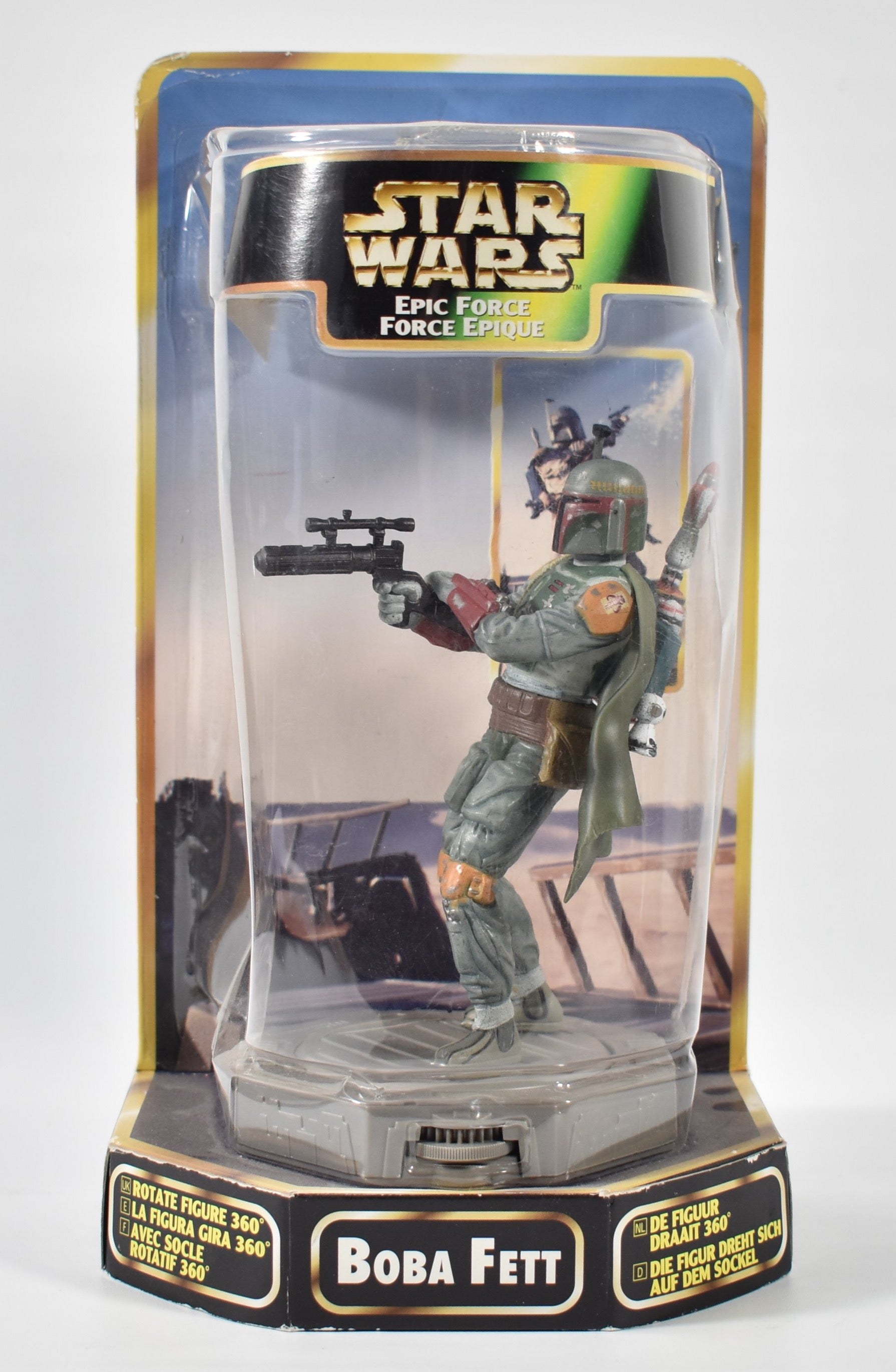 Star Wars Rotate Figure 360 Boba Fett Power of the Force