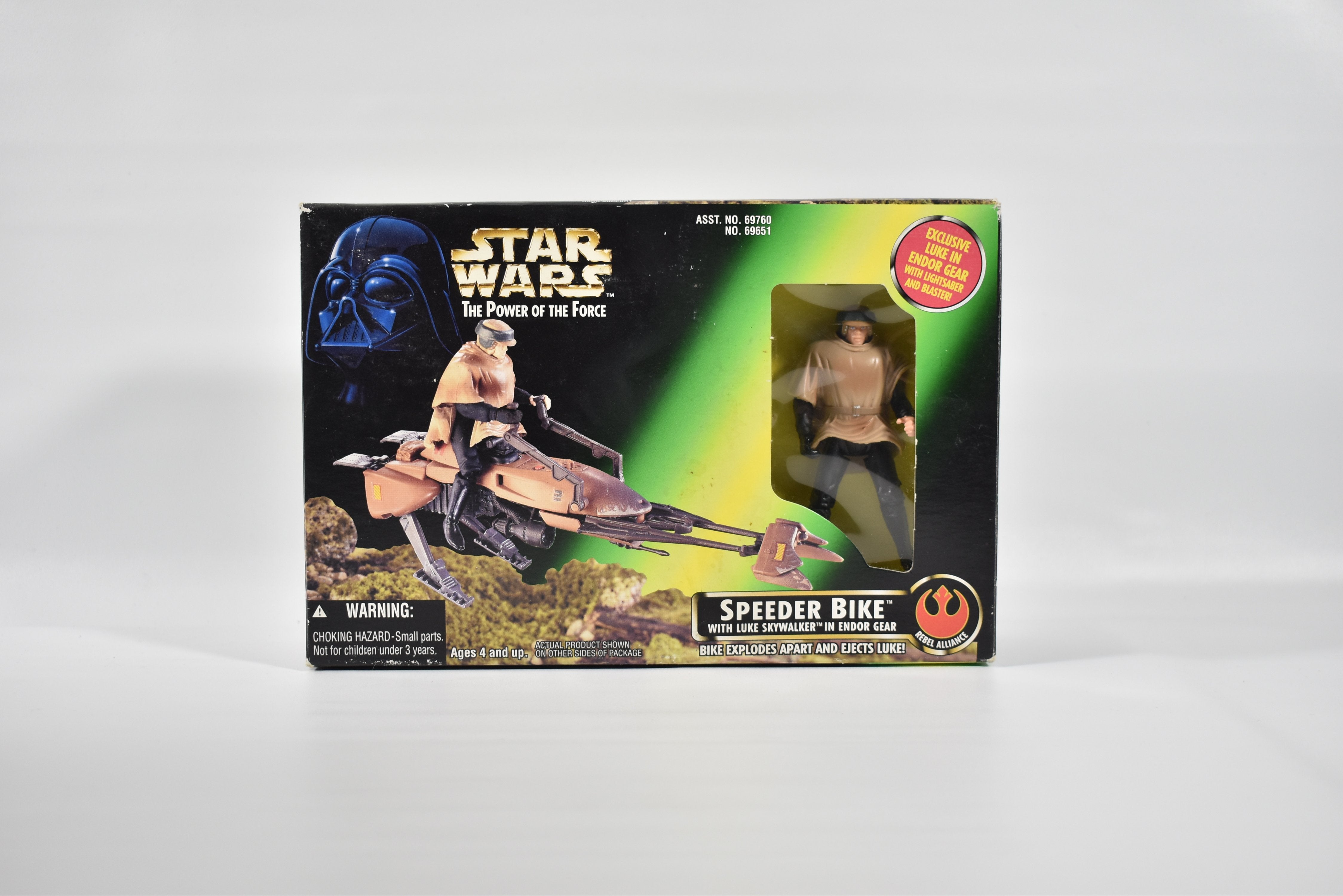Star Wars Power of the force Speeder Bike Luke