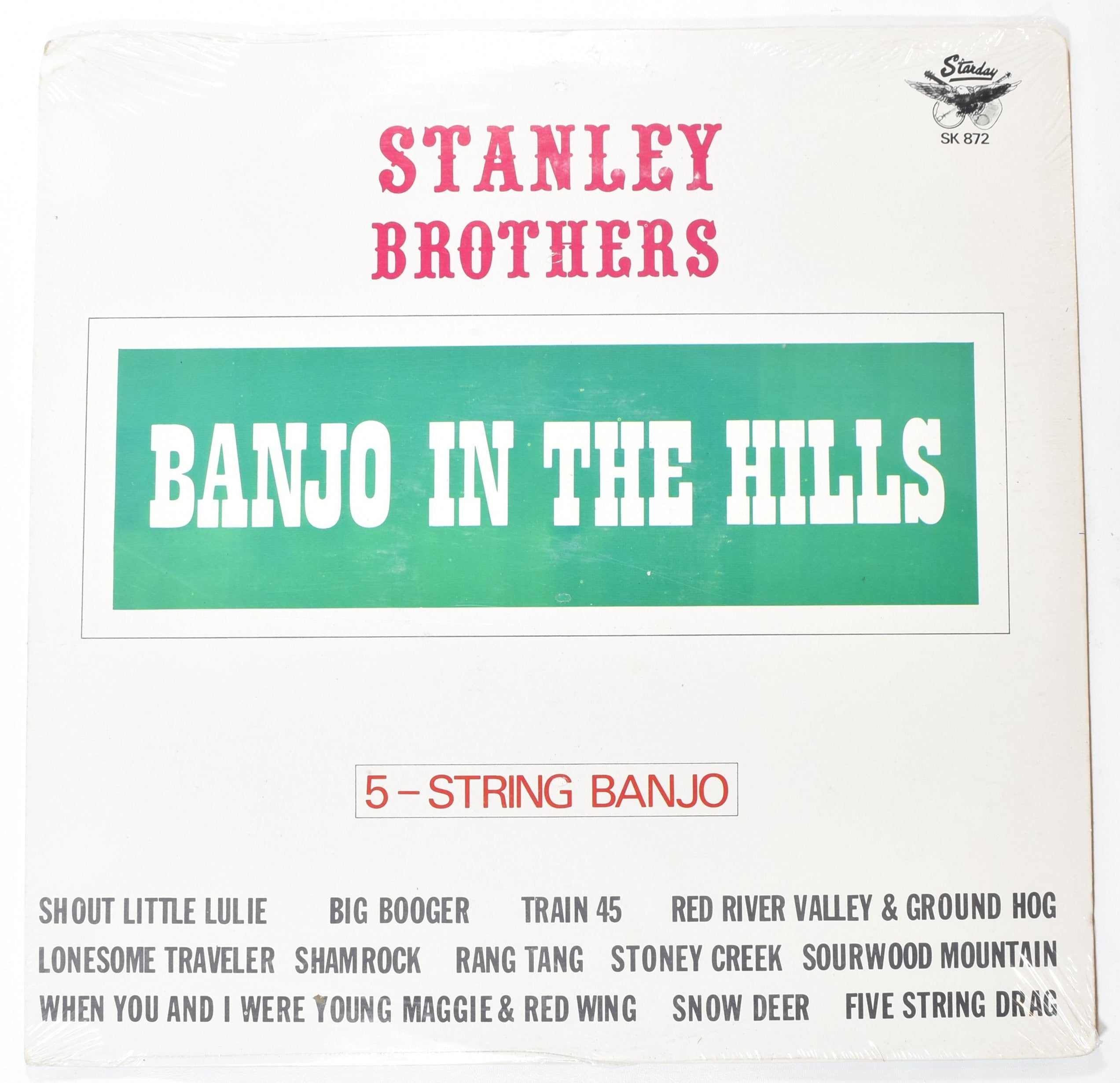 Stanley brothers used vinyl banjo in the hills new