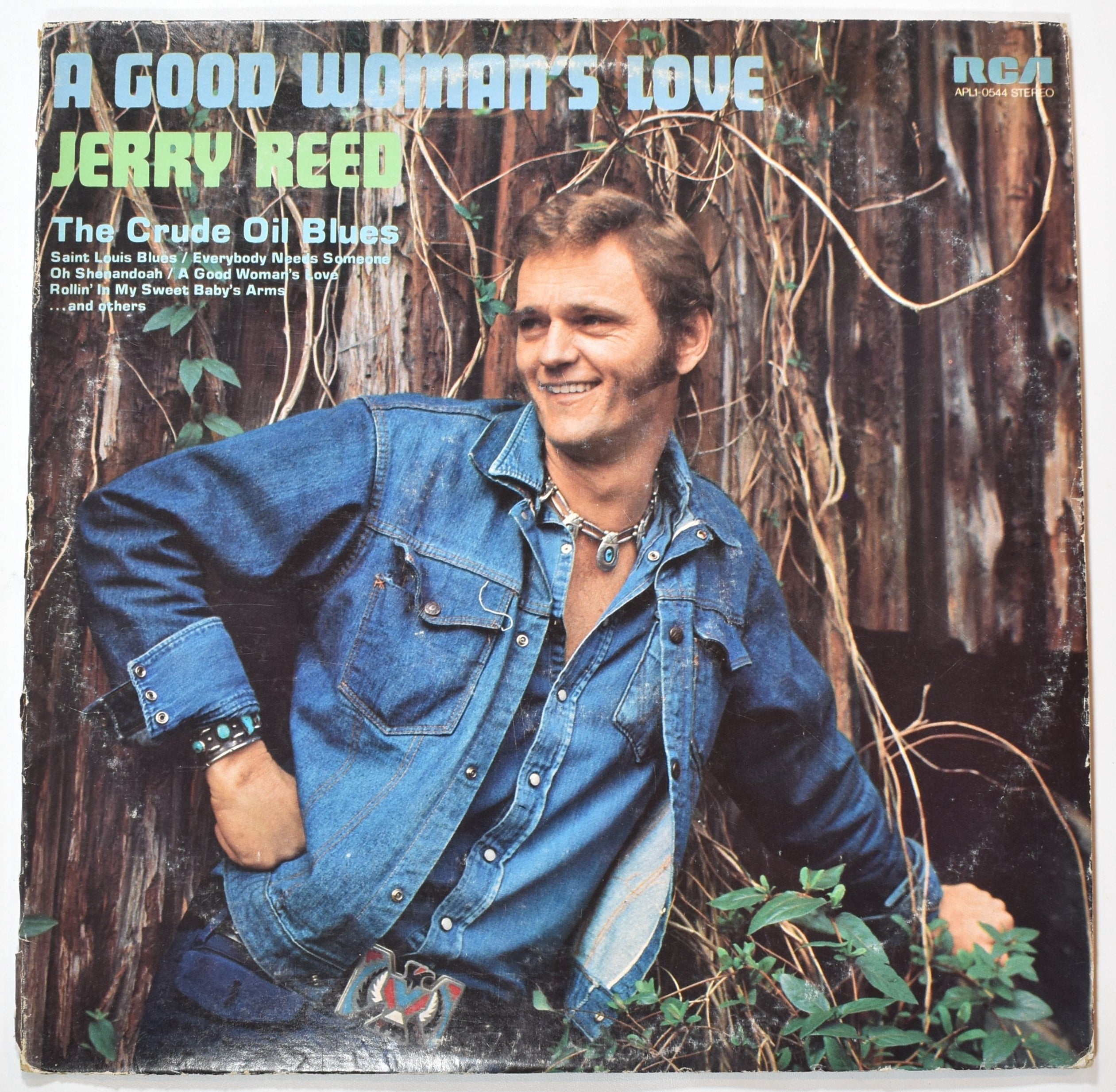 A Good Womans Love Jerry Reed The crude oil Blues Used vinyl record