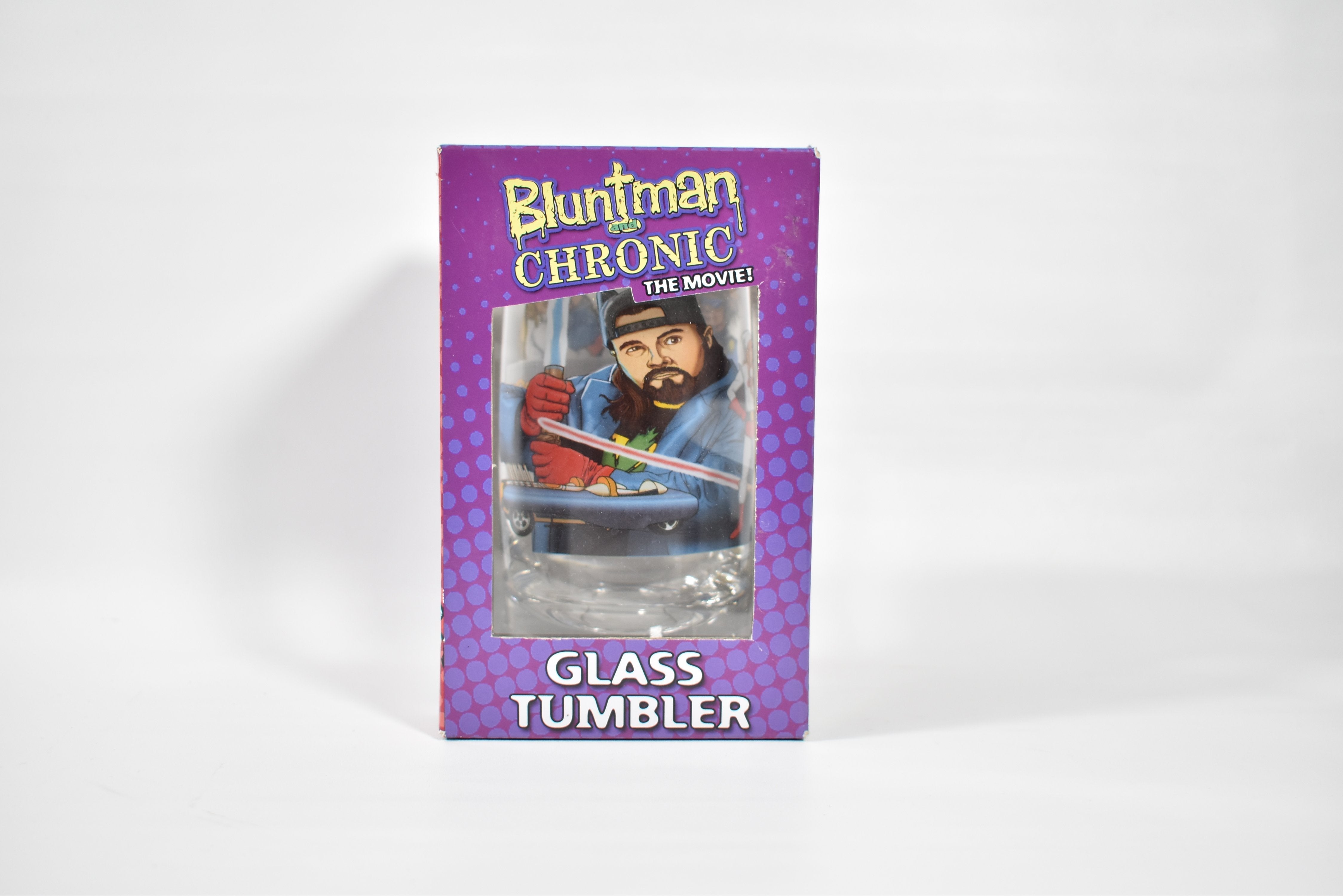 Blunt Man and Chronic Glass Tumbler 02