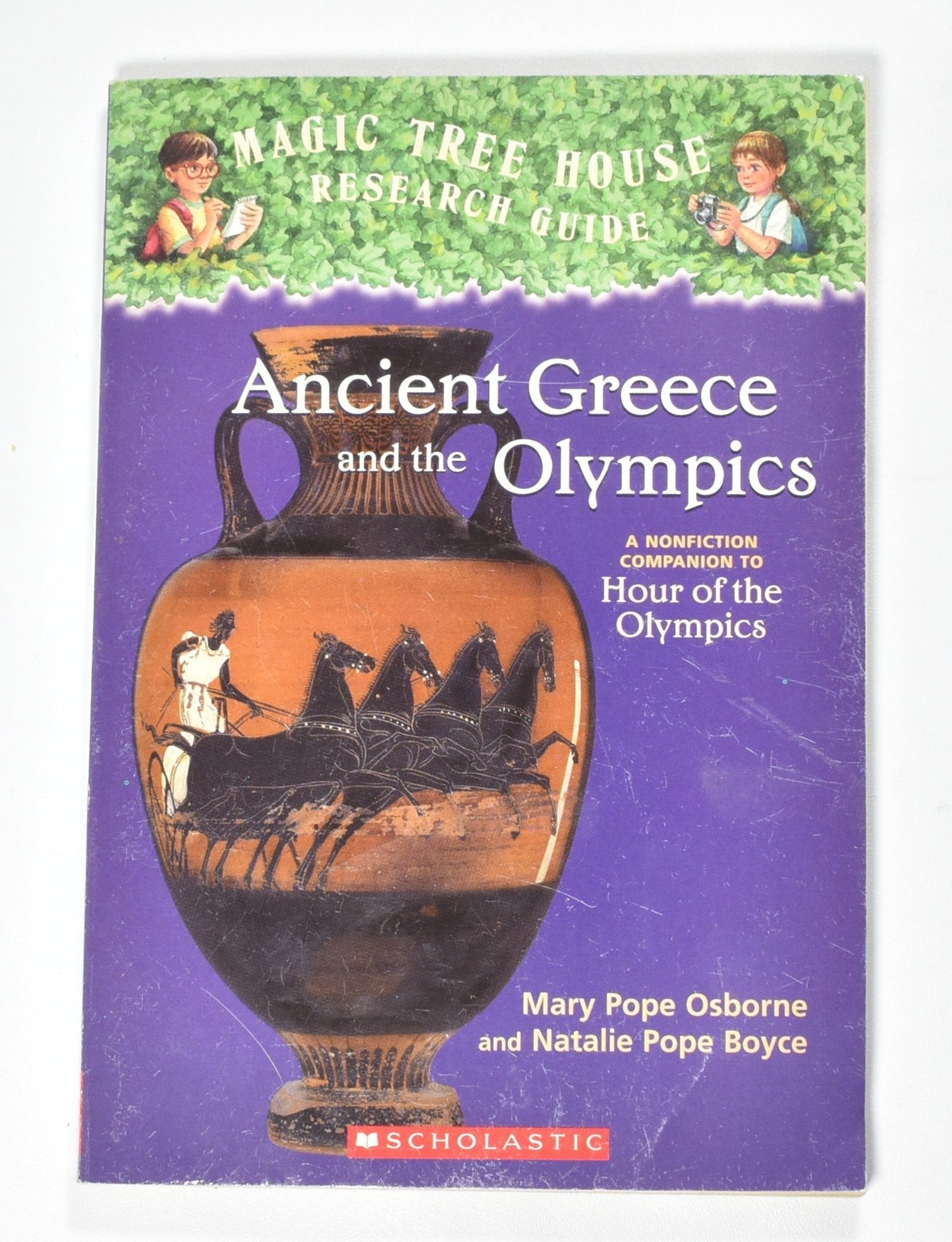 Ancient Greece and the olympics Book Scholastic Mary Pop Osborne Used
