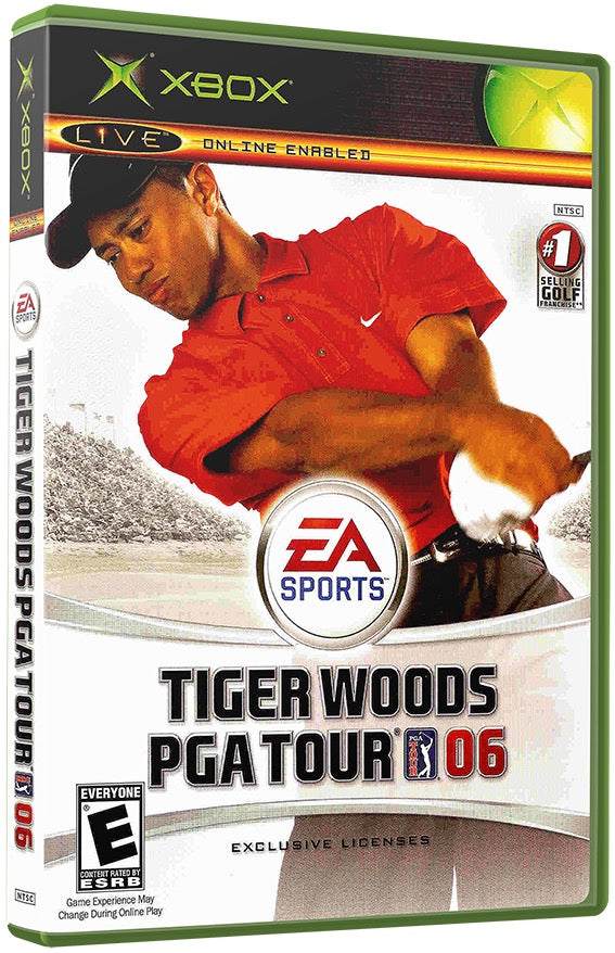 Tiger Woods PGA Tour 06 Used Microsoft XBOX Original Video Game