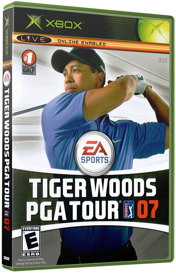Tiger Woods PGA Tour 07 Used Microsoft XBOX Original Video Game