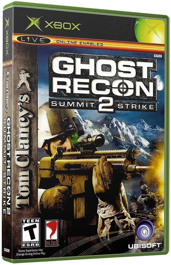 Tom Clancy's - Ghost Recon 2 - Summit Strike Used Microsoft XBOX Original Video