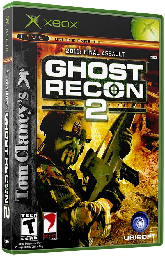 Tom Clancy's - Ghost Recon 2 Used Microsoft XBOX Original Video Game