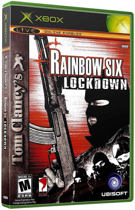 Tom Clancy's - Rainbow Six - Lockdown Used Microsoft XBOX Original Video Game