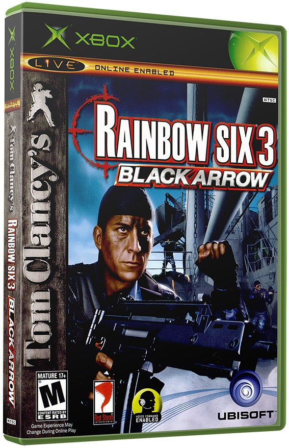 Tom Clancy's - Rainbow Six 3 - Black Arrow Used Microsoft XBOX Original Video Game