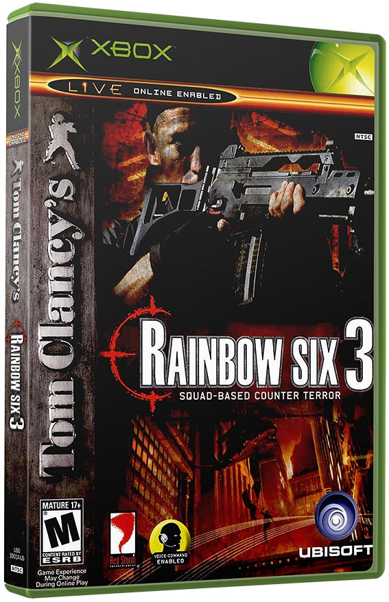 Tom Clancy's - Rainbow Six 3 Used Microsoft XBOX Original Video Game