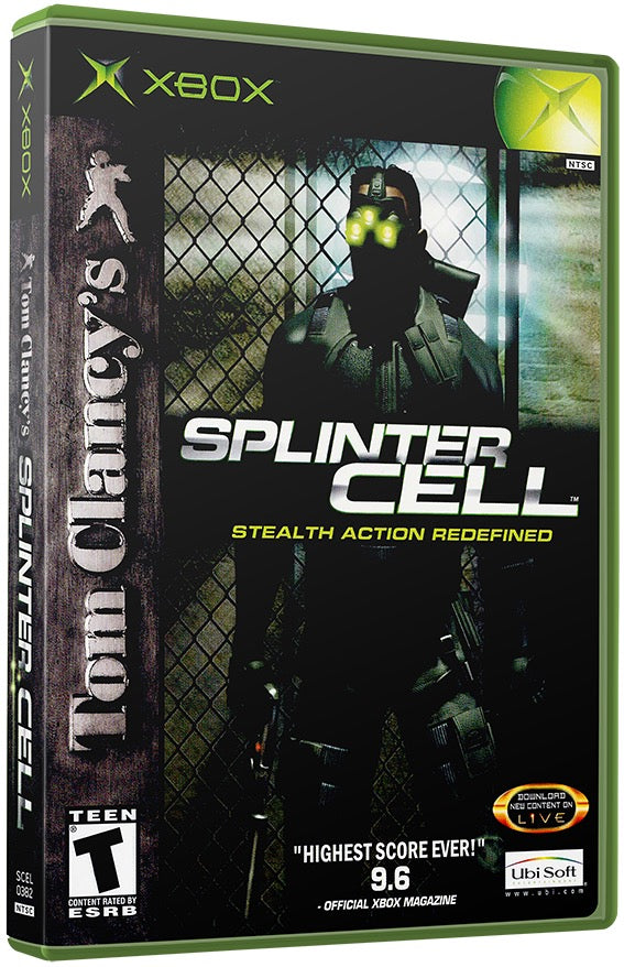 Tom Clancy's - Splinter Cell Used Microsoft XBOX Original Video Game