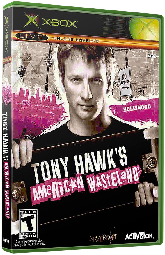 Tony Hawk's American Wasteland Used Microsoft XBOX Original Video Game