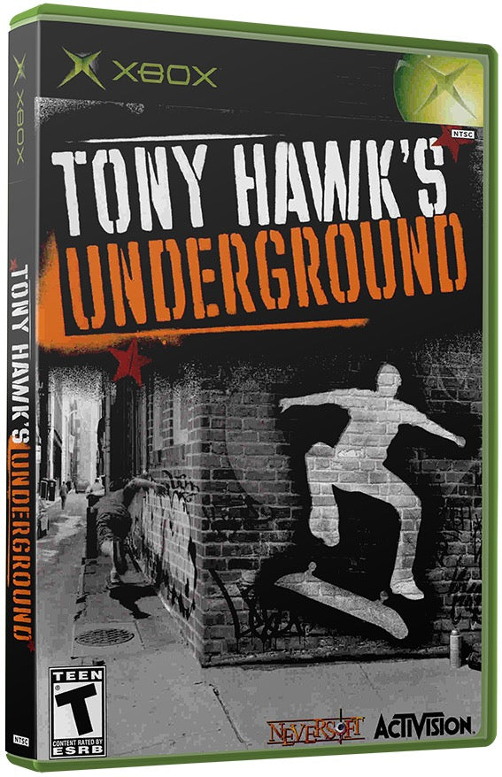 Tony Hawk's Underground Used Microsoft XBOX Original Video Game