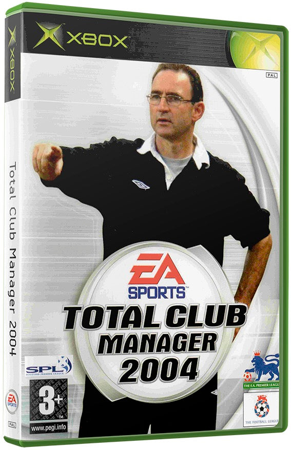 Total Club Manager 2004 Used Microsoft XBOX Original Video Game