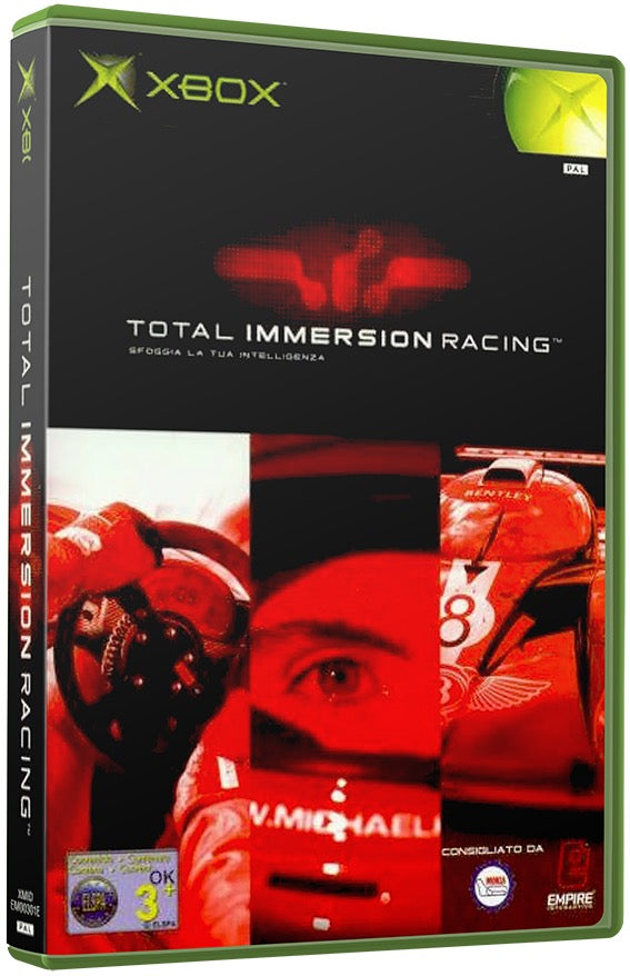 Total Immersion Racing Used Microsoft XBOX Original Video Game
