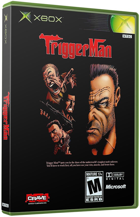 Trigger Man Used Microsoft XBOX Original Video Game
