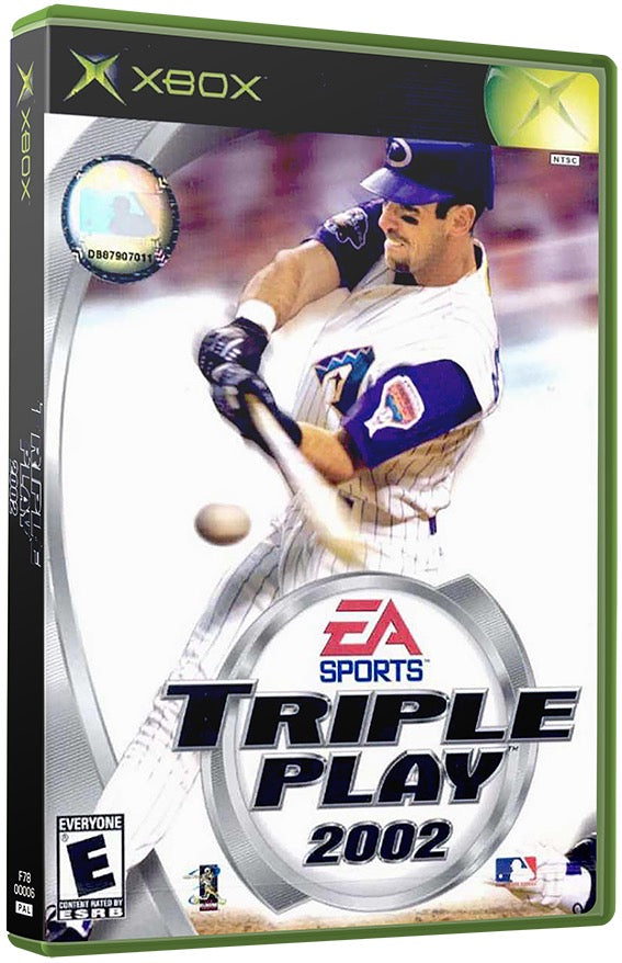 Triple Play 2002 Used Microsoft XBOX Original Video Game