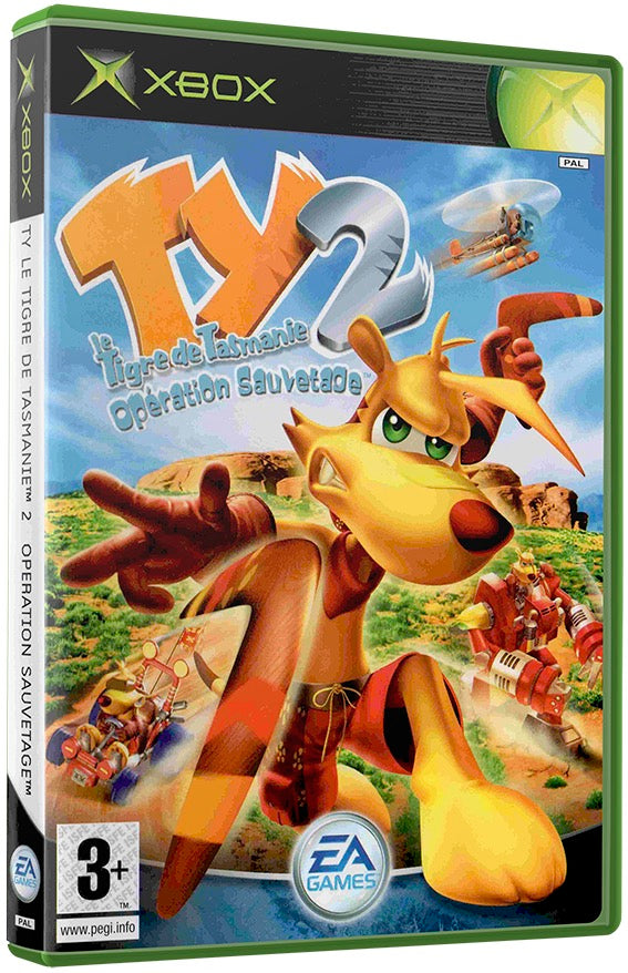Ty the Tasmanian Tiger 2 - Bush Rescue Used Microsoft XBOX Original Video Game