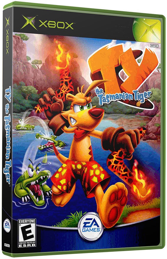 Ty the Tasmanian Tiger Used Microsoft XBOX Original Video Game