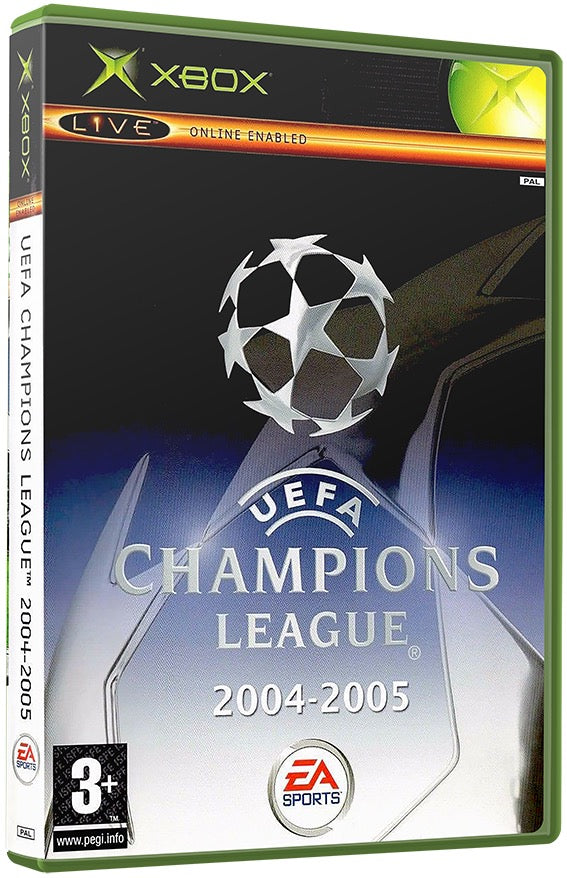 UEFA Champions League 2004-2005 Used Microsoft XBOX Original Video Game