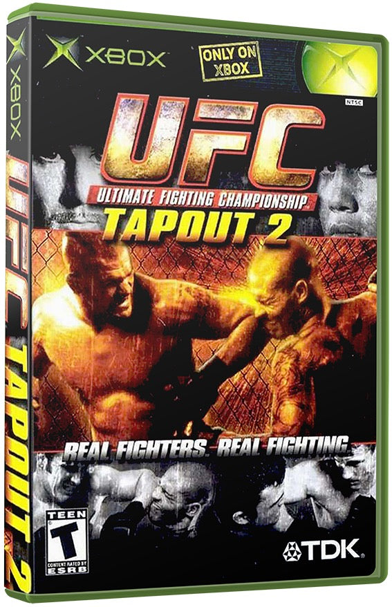 UFC - Tapout 2 Used Microsoft XBOX Original Video Game
