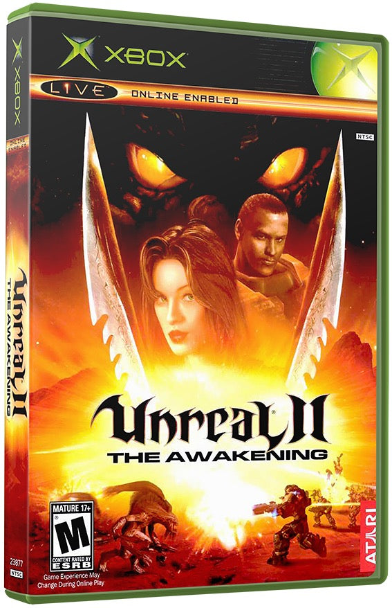 Unreal II - The Awakening Used Microsoft XBOX Original Video Game