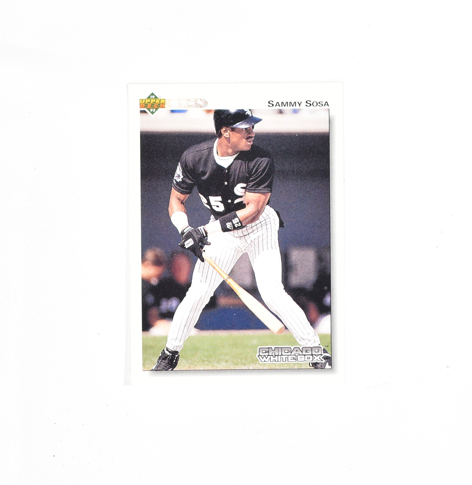 Sammy Sosa 438 1991 Upper Deck Baseball Card White Sox