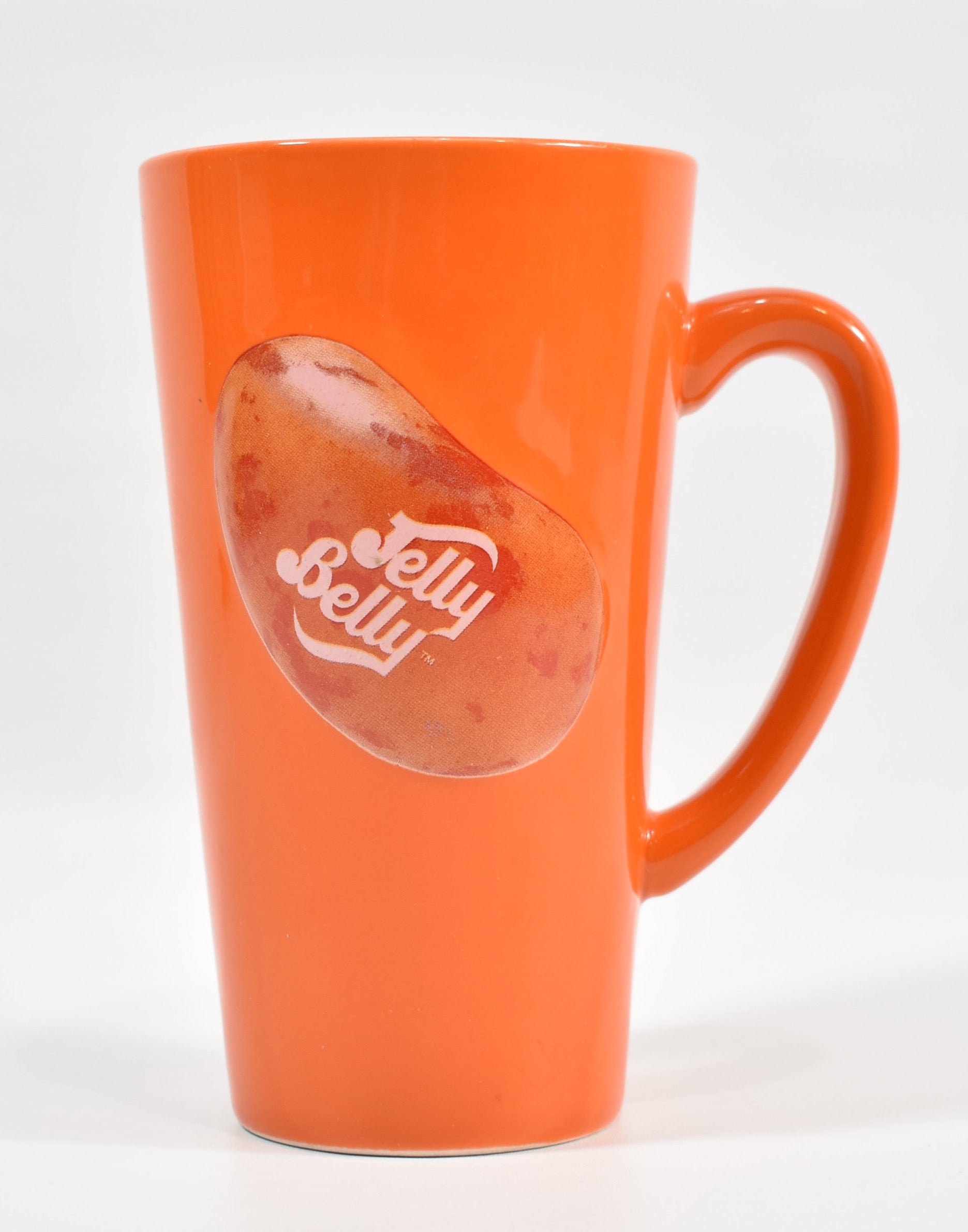 Jelly Belly Collectible Cup Orange Tall Glass Cup 2012