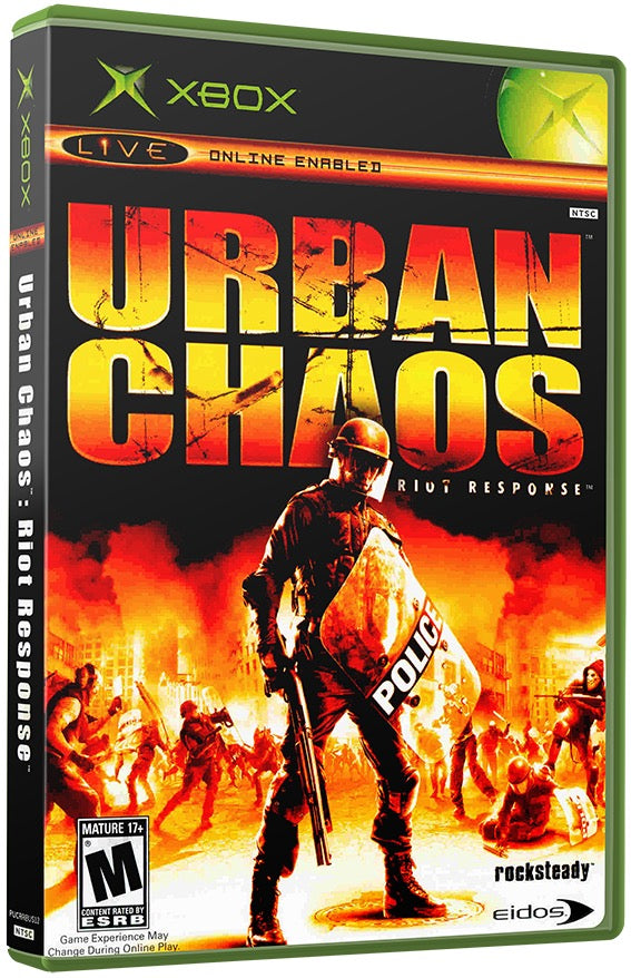 Urban Chaos - Riot Response Used Microsoft XBOX Original Video Game