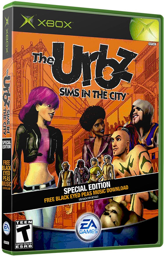 Urbz, The - Sims in the City Used Microsoft XBOX Original Video Game