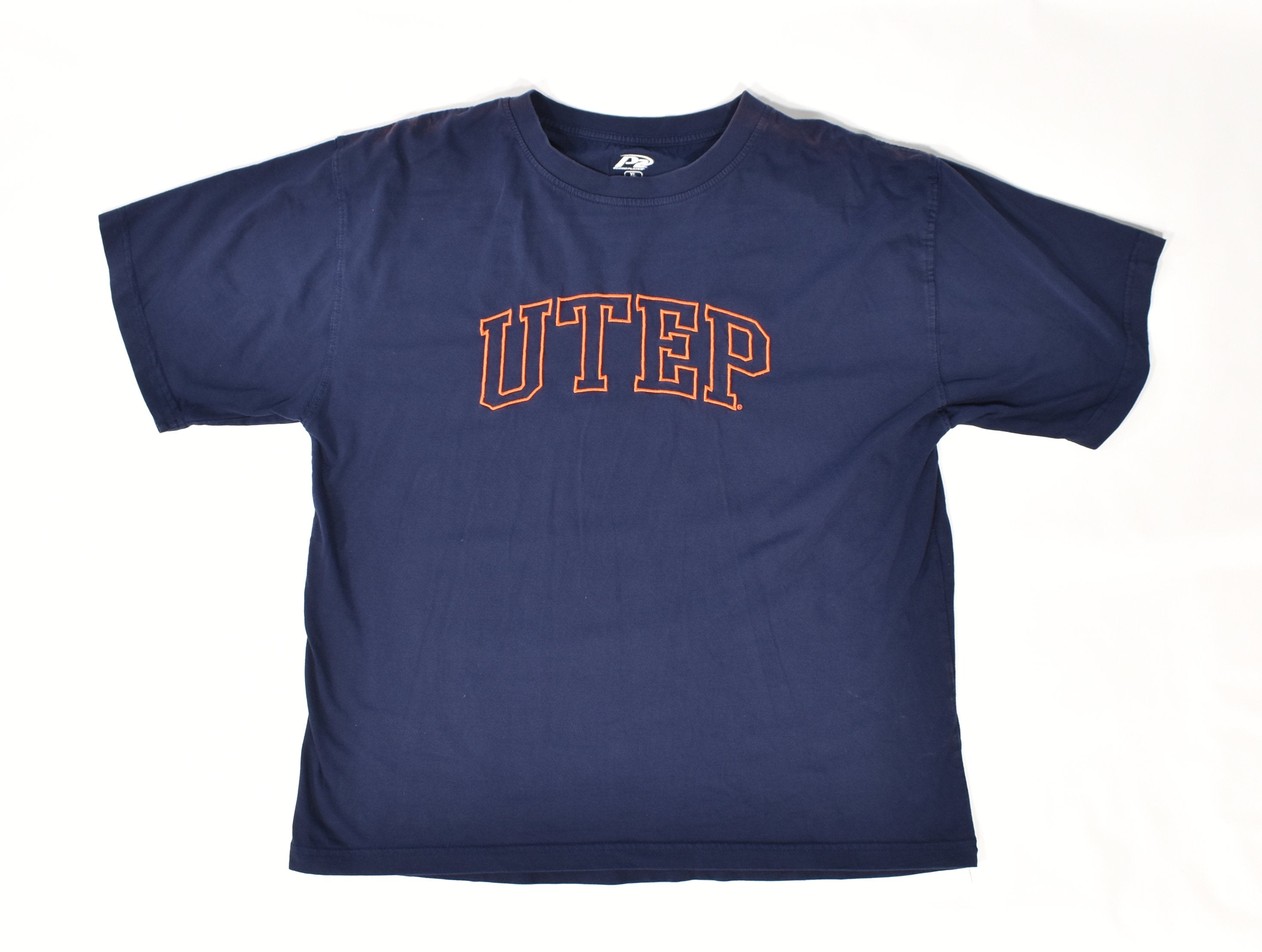 UTEP University Miners Blue T shirt XL used