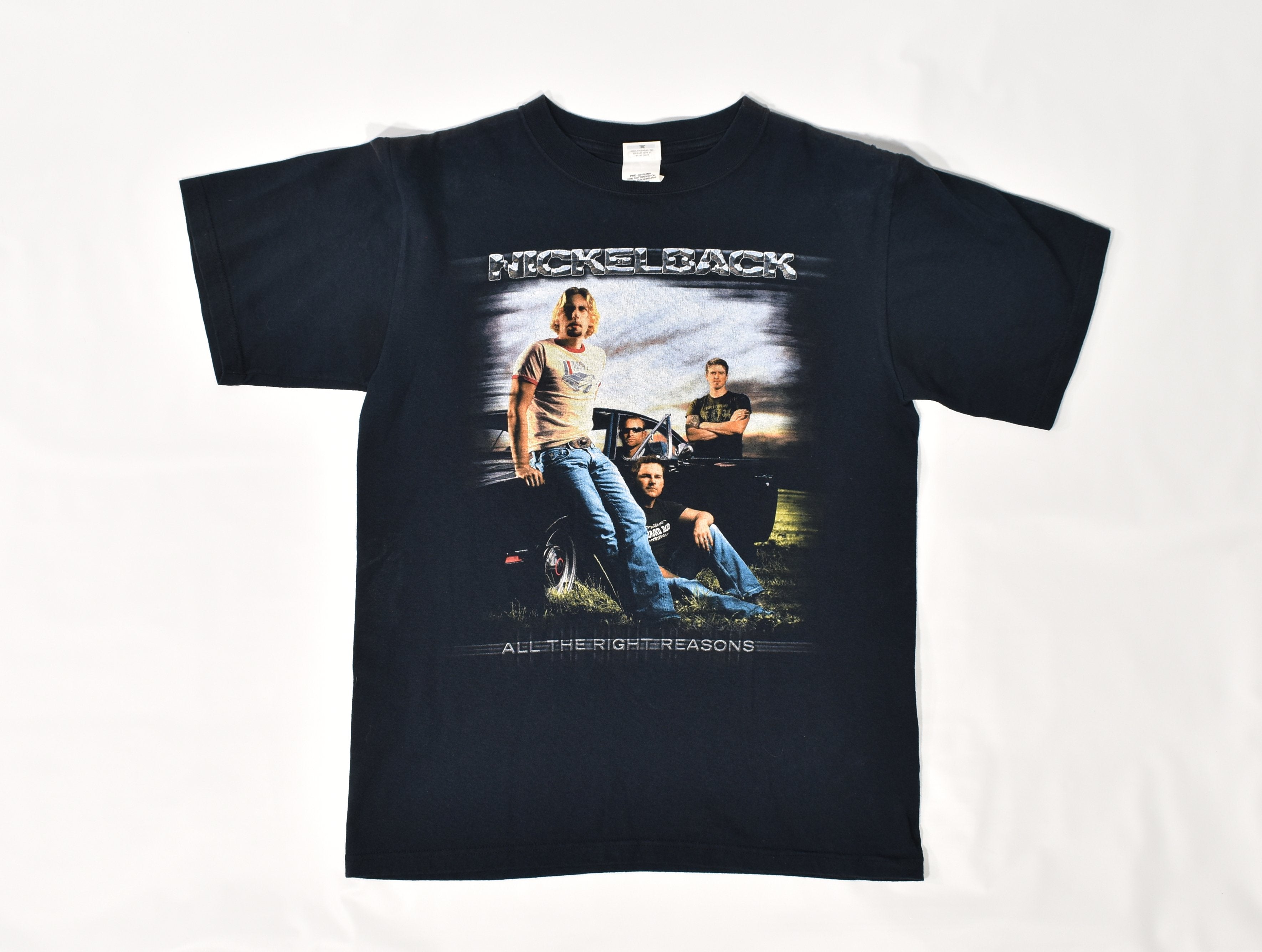 Nickel Back band T shirt mens Small Concert T shirt used