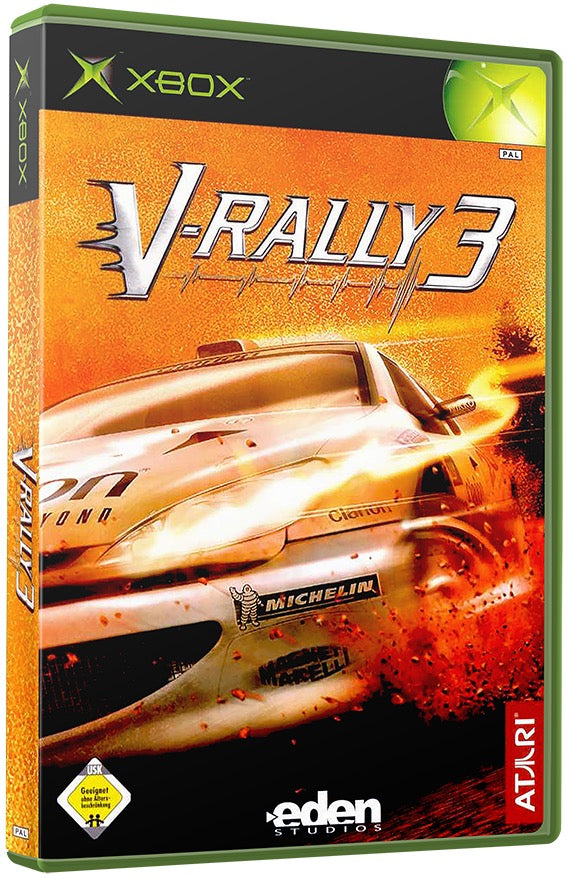 V-Rally 3 Used Microsoft XBOX Original Video Game