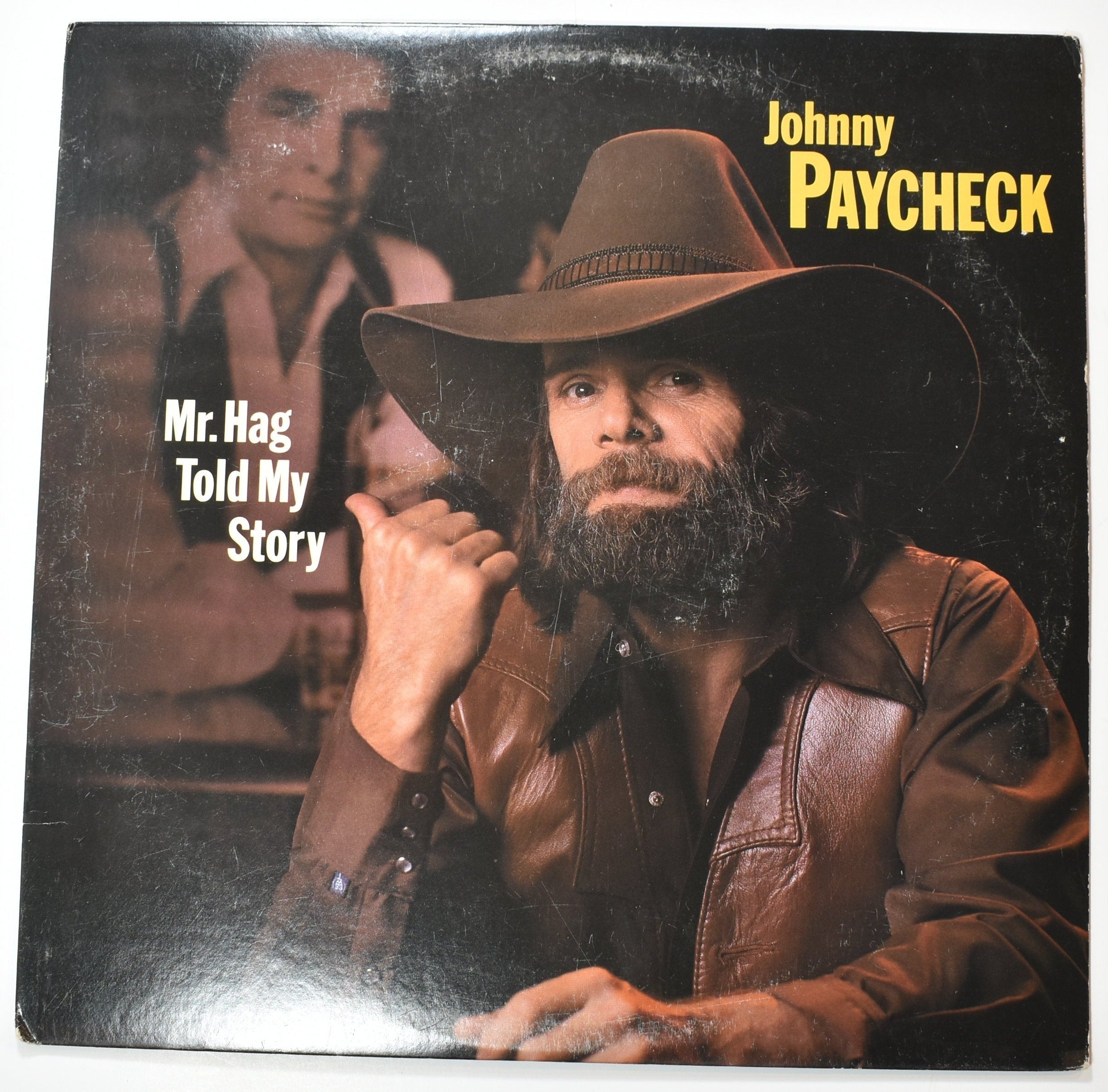 Vinyl Record Johnny Paycheck Mr Hag Told my story used