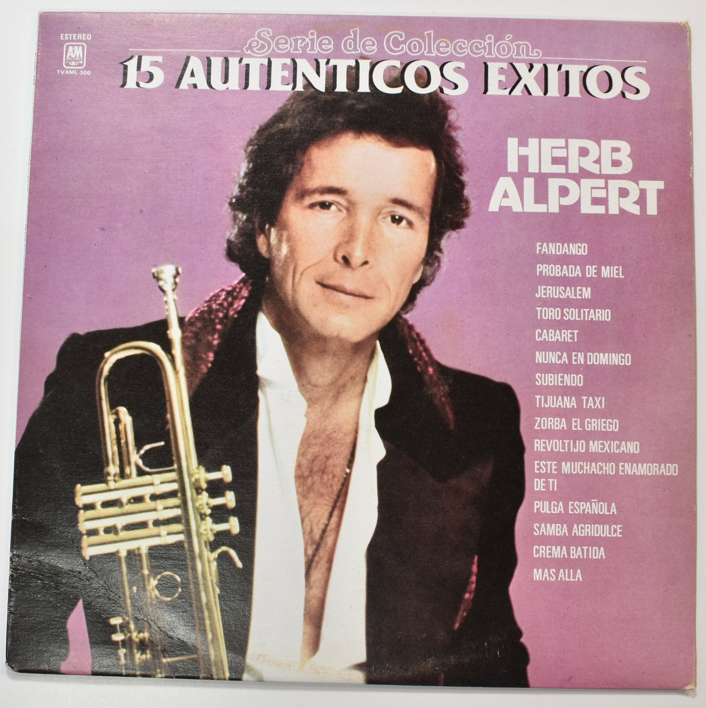 Herb Alpert Serie De Colección 15 Auténticos Exitos Used Vinyl Music Record