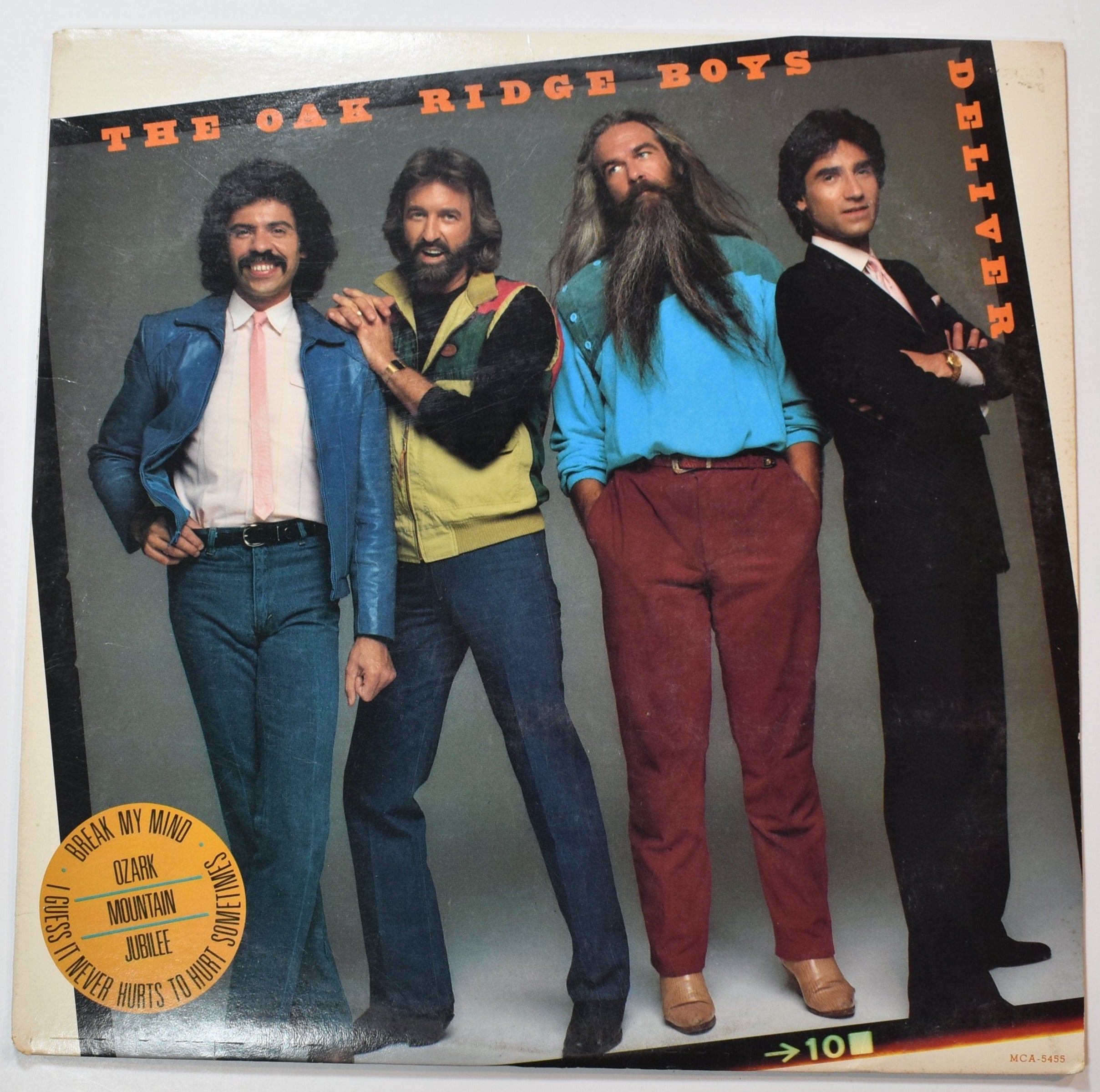 Vinyl Music Record The oak ridge boys Deliver Break my mind used