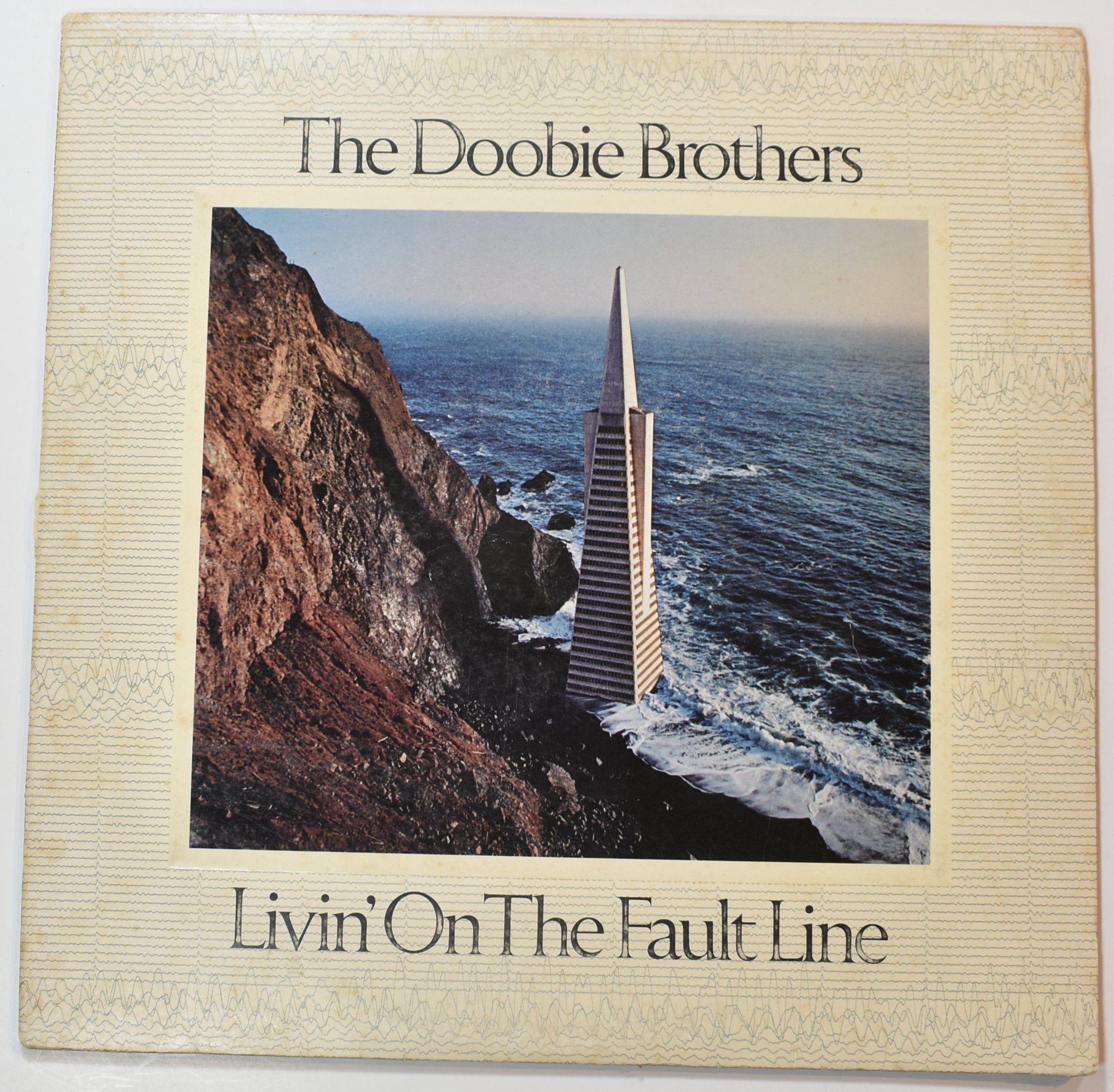 Vinyl Music Record The Doobie brothers Livin on the fault line