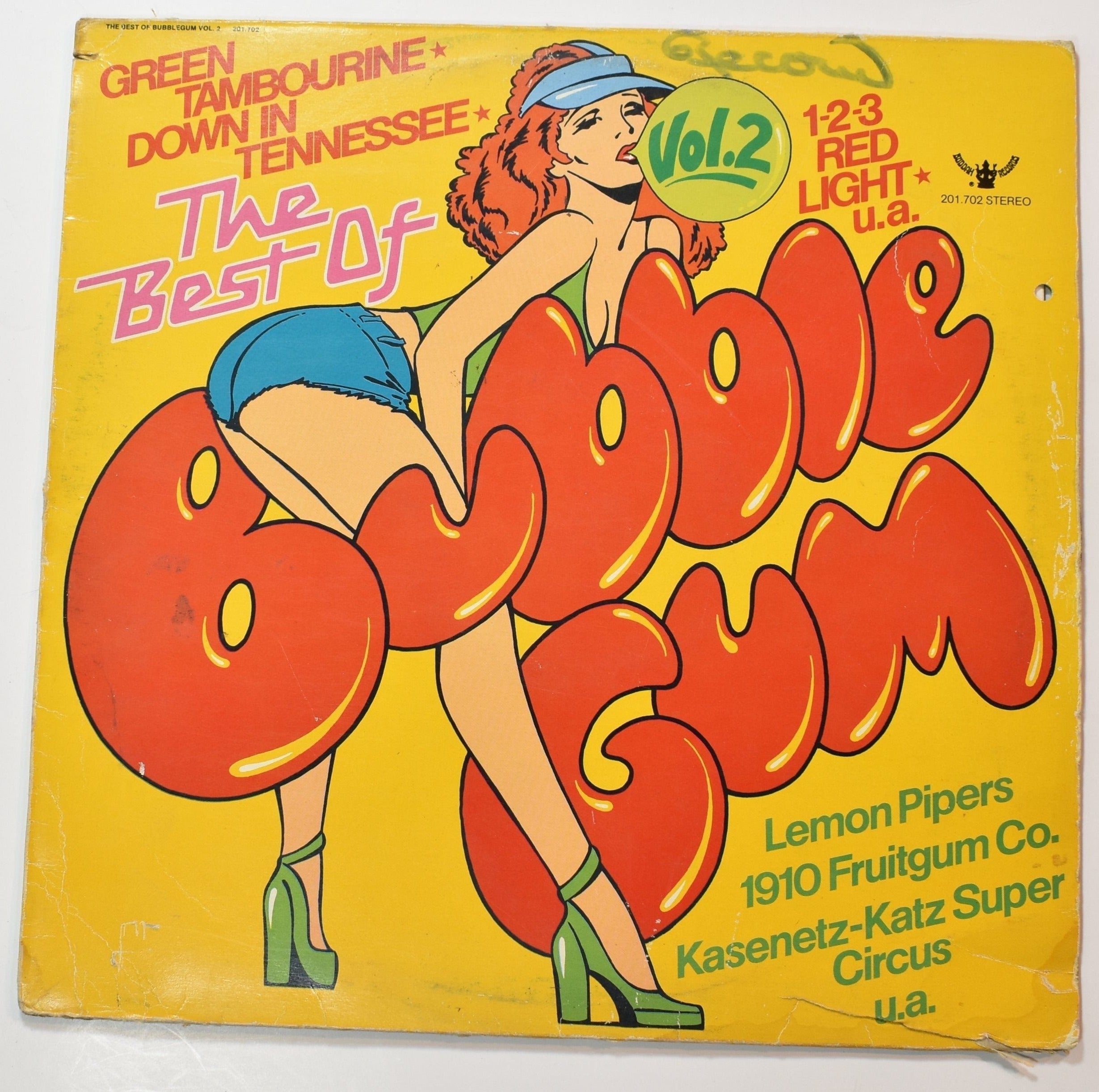 Vinyl Music Record The Best Of bubble Gum Vol. 2 used record