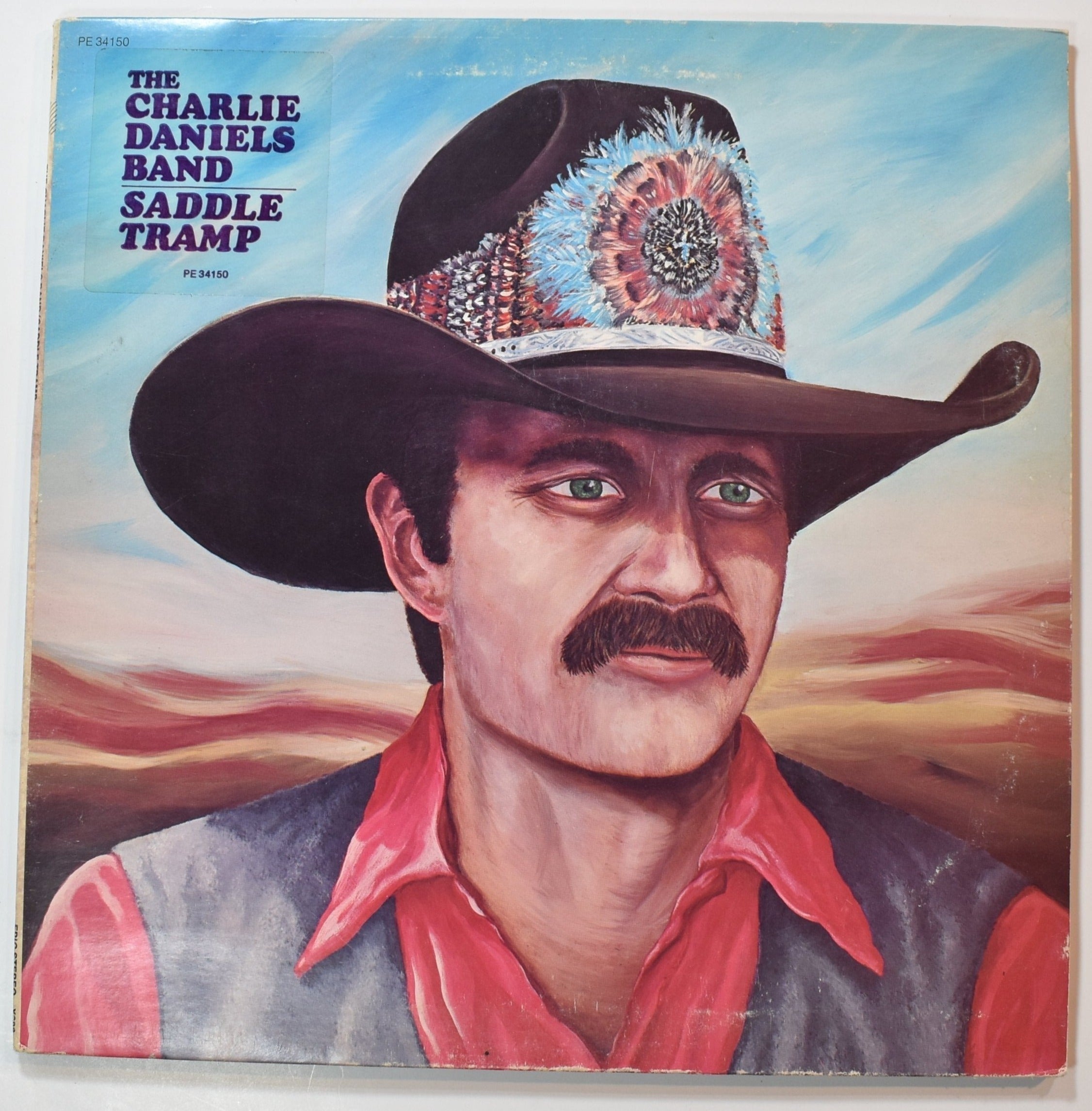 Vinyl Music Record the Charlie Daniels Band Saddle Tramp used record