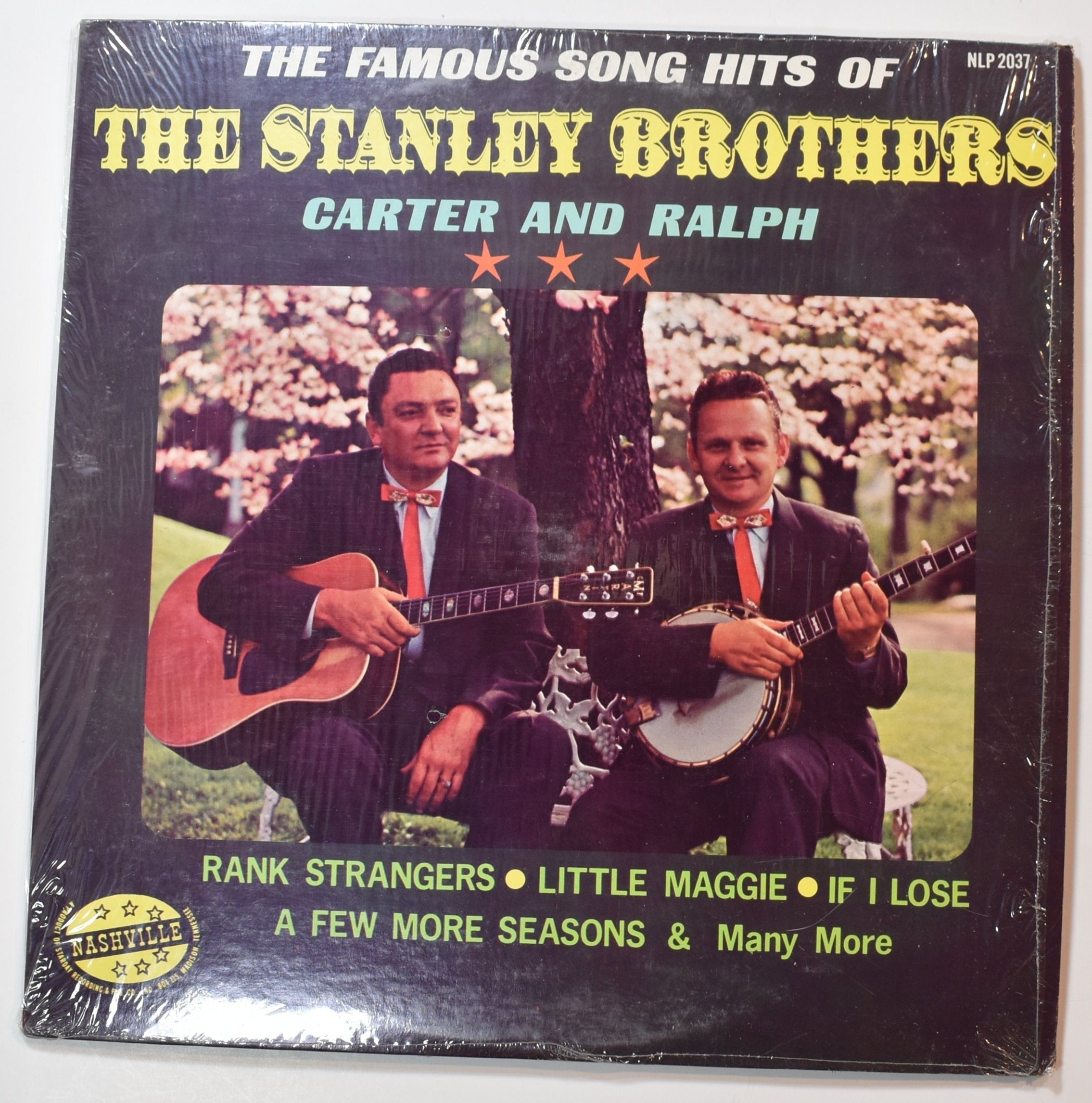 Vinyl Music Record The Stanley Brothers Carter and Ralph record