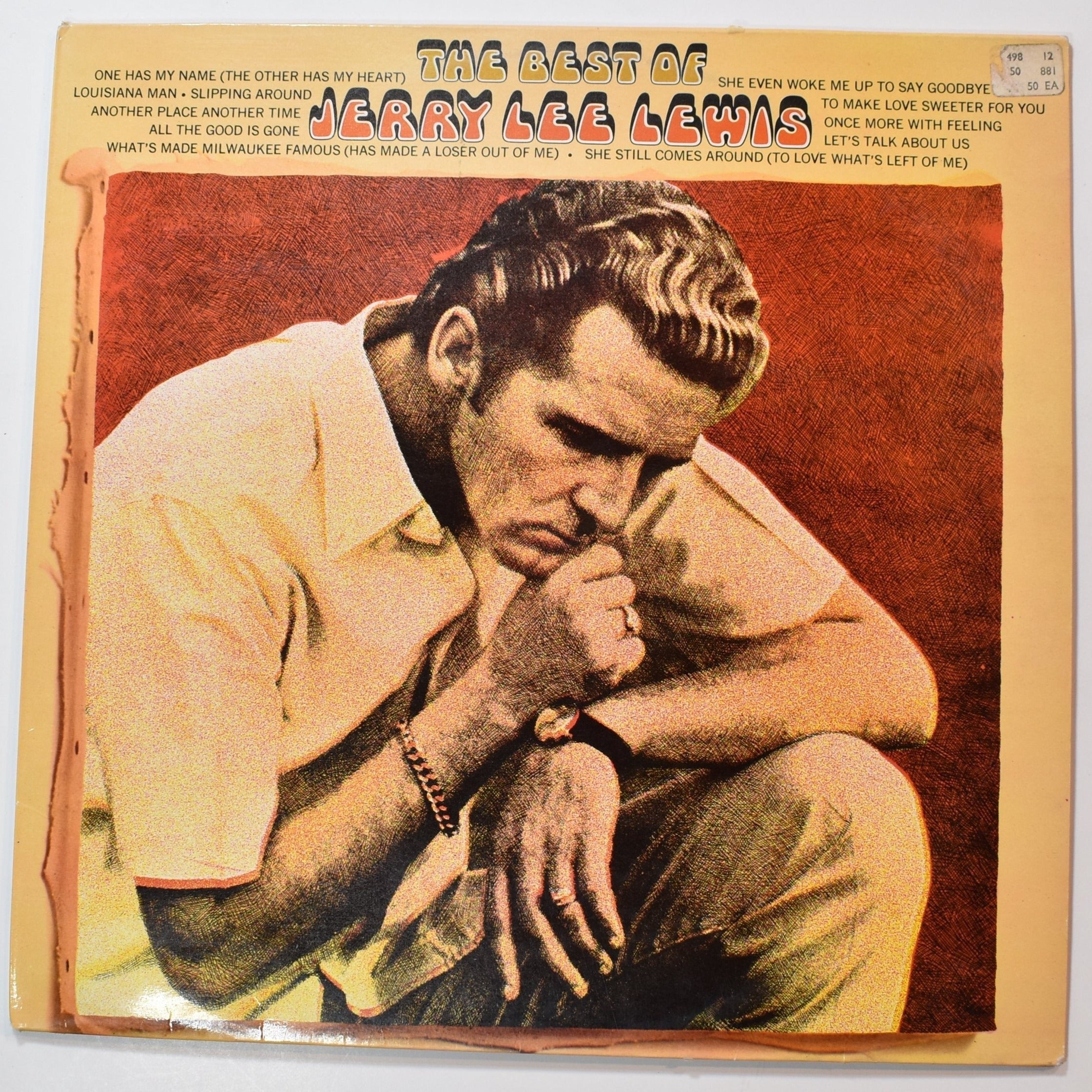Vinyl Music Record The best of Jerry Lee Lewis Record used