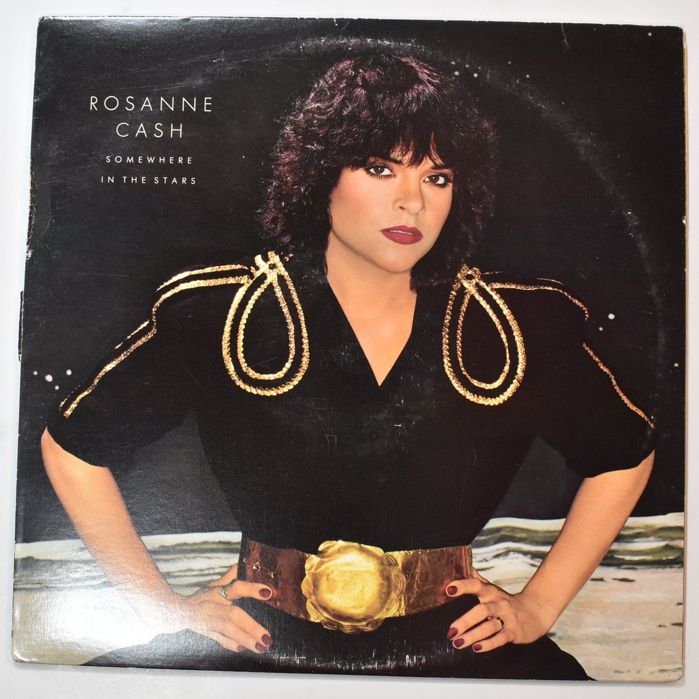 Vinyl Music Record Rosanne Cash Somewhere in the stars used record