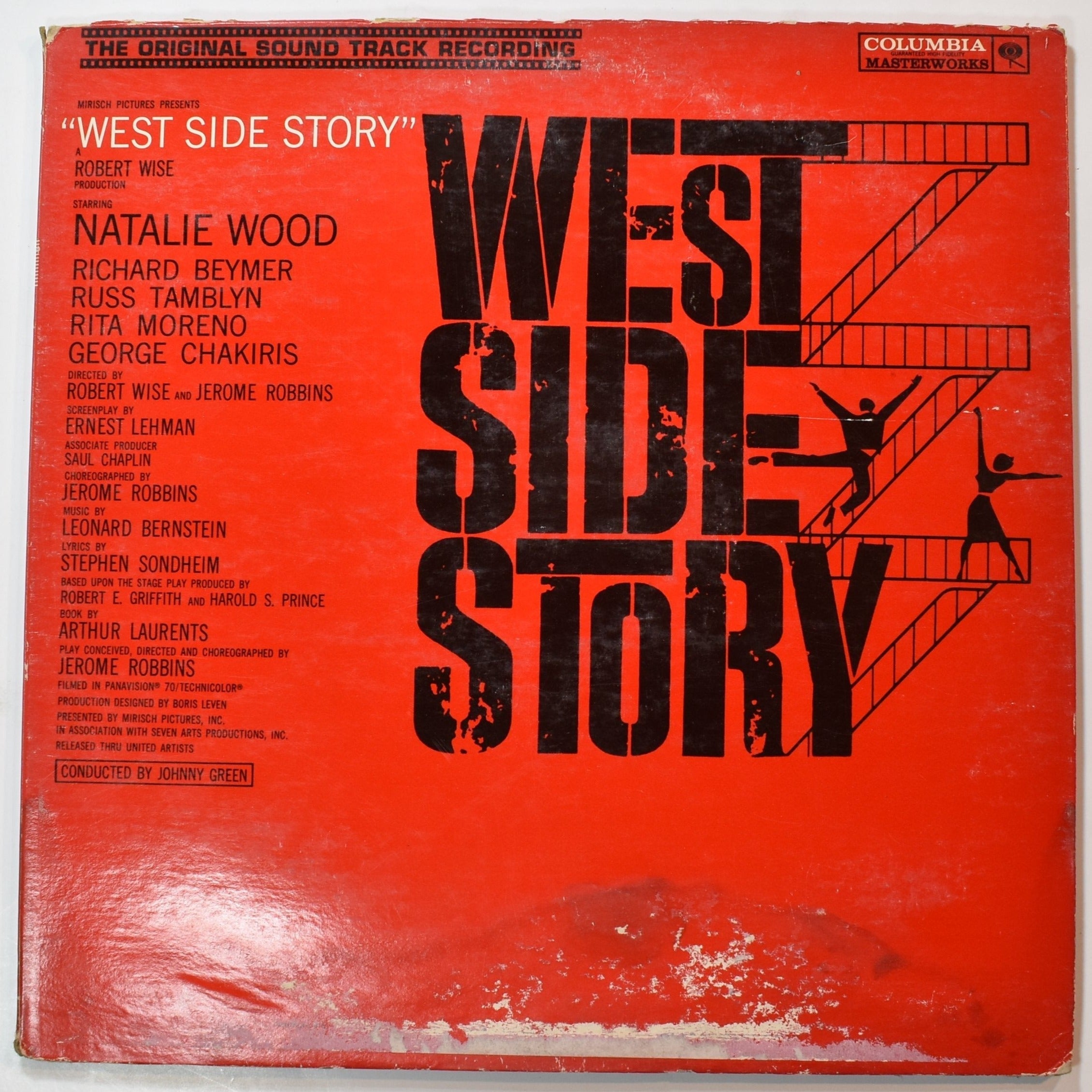 Vinyl Music Record West side story sound track record